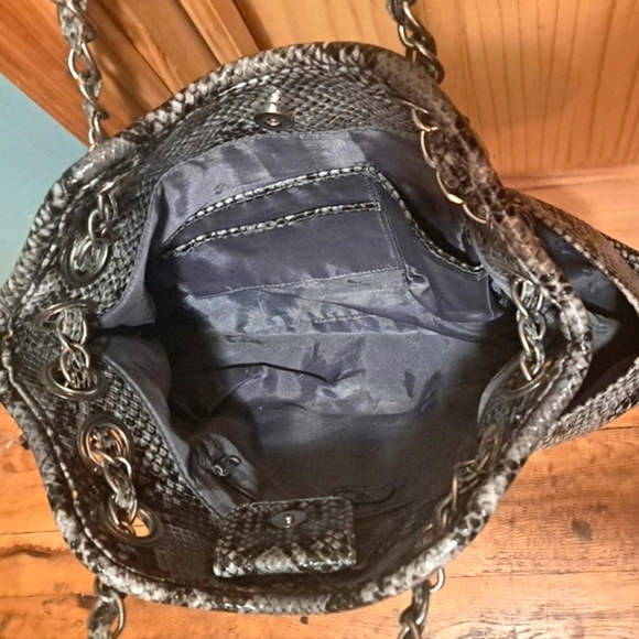 Nicole Miller Large Animal Print Hobo NWOT - Picture 6 of 9